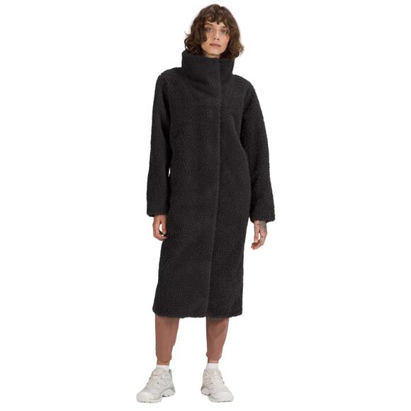 lululemon athletica Jackets & Blazers - Lululemon lab Textured Fleece Coat Black Size 4
